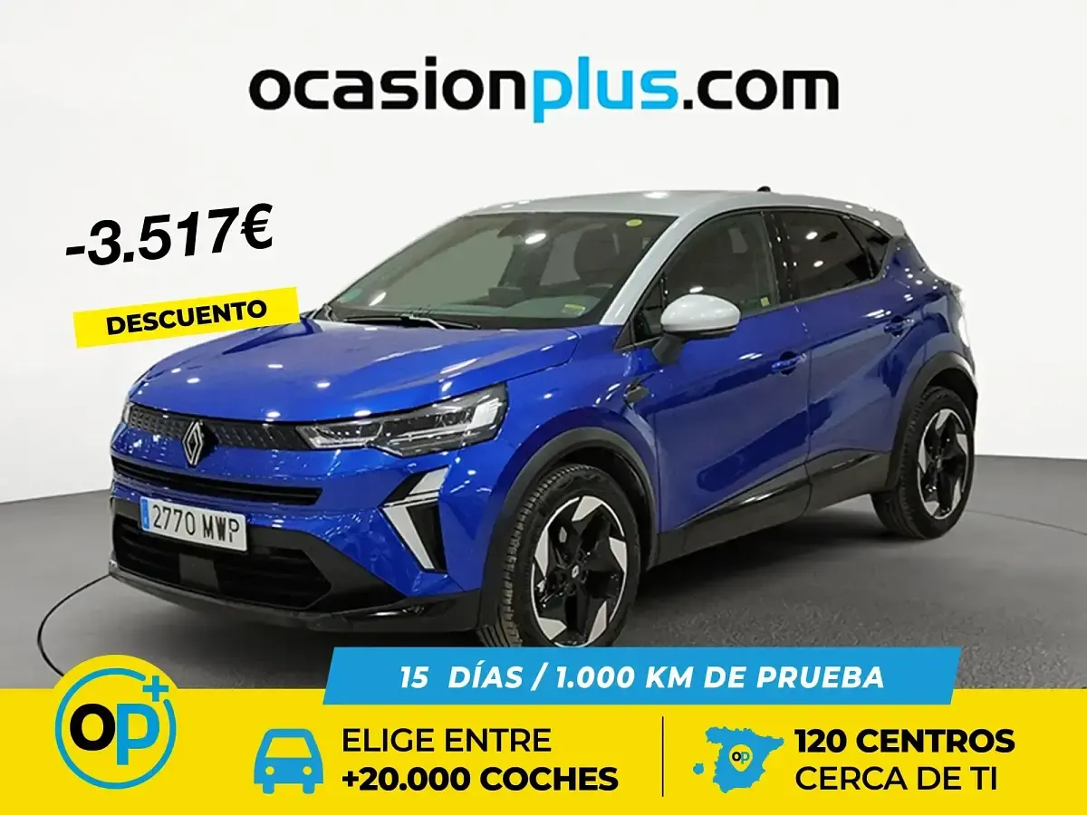 Brugt Renault Captur Techno 160 HK (117 kW) 2024 Blå SUV