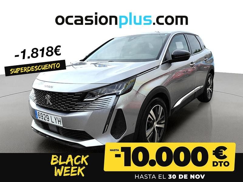 Gris Usado 2022 Peugeot 3008 Allure Recogida | 20.000 € (Precio justo) - Imagen 1/4
