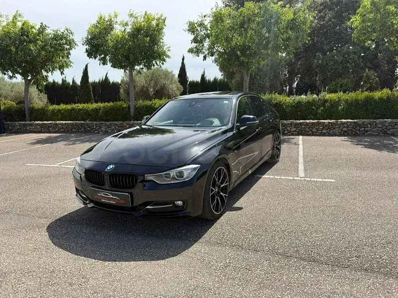 Usado BMW 320 184 CV (135 kW) 2012 Negro Berlina