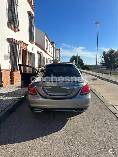 Usado Mercedes C220 Avantgarde 170 CV (125 kW) 2014 Gris / plata Berlina