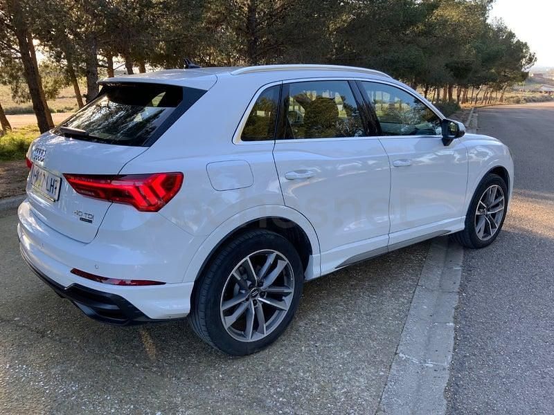 Usado Audi Q3 S-Line 190 CV (139 kW) 2020 Blanco SUV