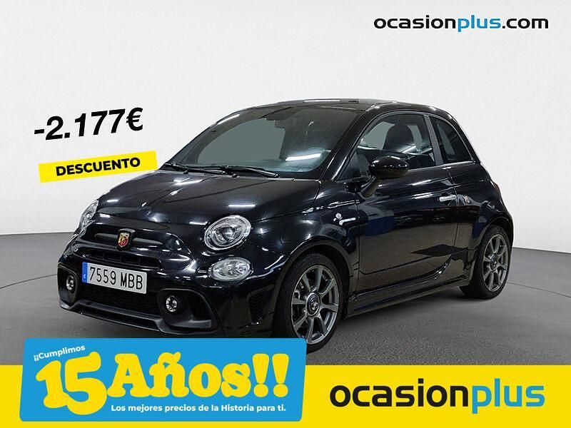 Negro Usado 2022 Abarth 595 Utilitario | 19.550 € (Precio justo) - Imagen 1/4