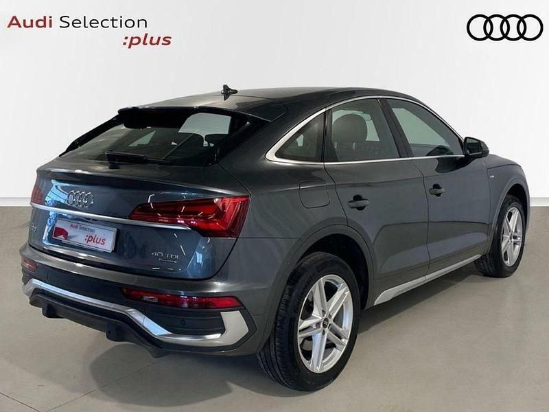 Usado Audi Q5 S-Line 204 CV (150 kW) 2022 Gris SUV