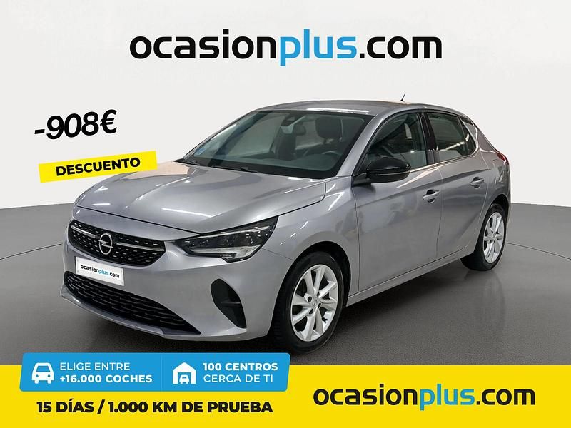 Gris Usado 2021 Opel Corsa Elegance Berlina | 9990 € (Precio justo) - Imagen 1/4