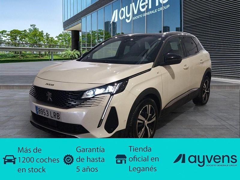 Blanco Usado 2021 Peugeot 3008 GT SUV | 20.500 € (Un poco caro) - Imagen 1/4