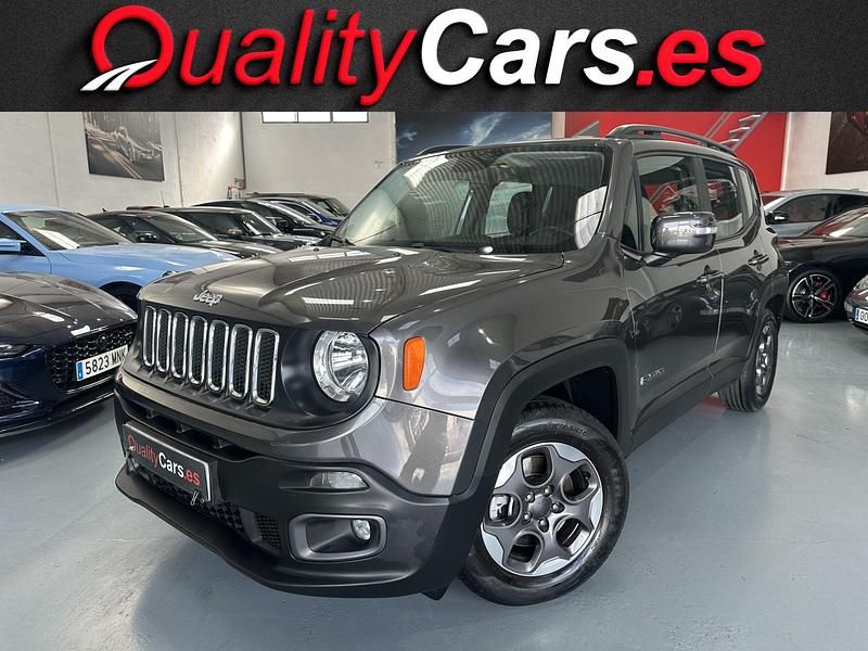 Gris Usado 2017 Jeep Renegade Longitude SUV | 12.900 € (Precio justo) - Imagen 1/4