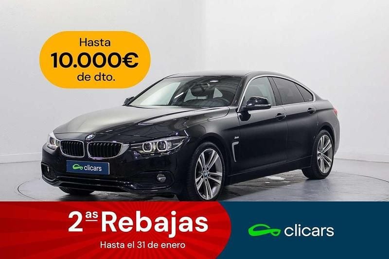 Negro Usado 2017 BMW 420 Gran Coupé Coupe | 24.290 € (Precio justo) - Imagen 1/4