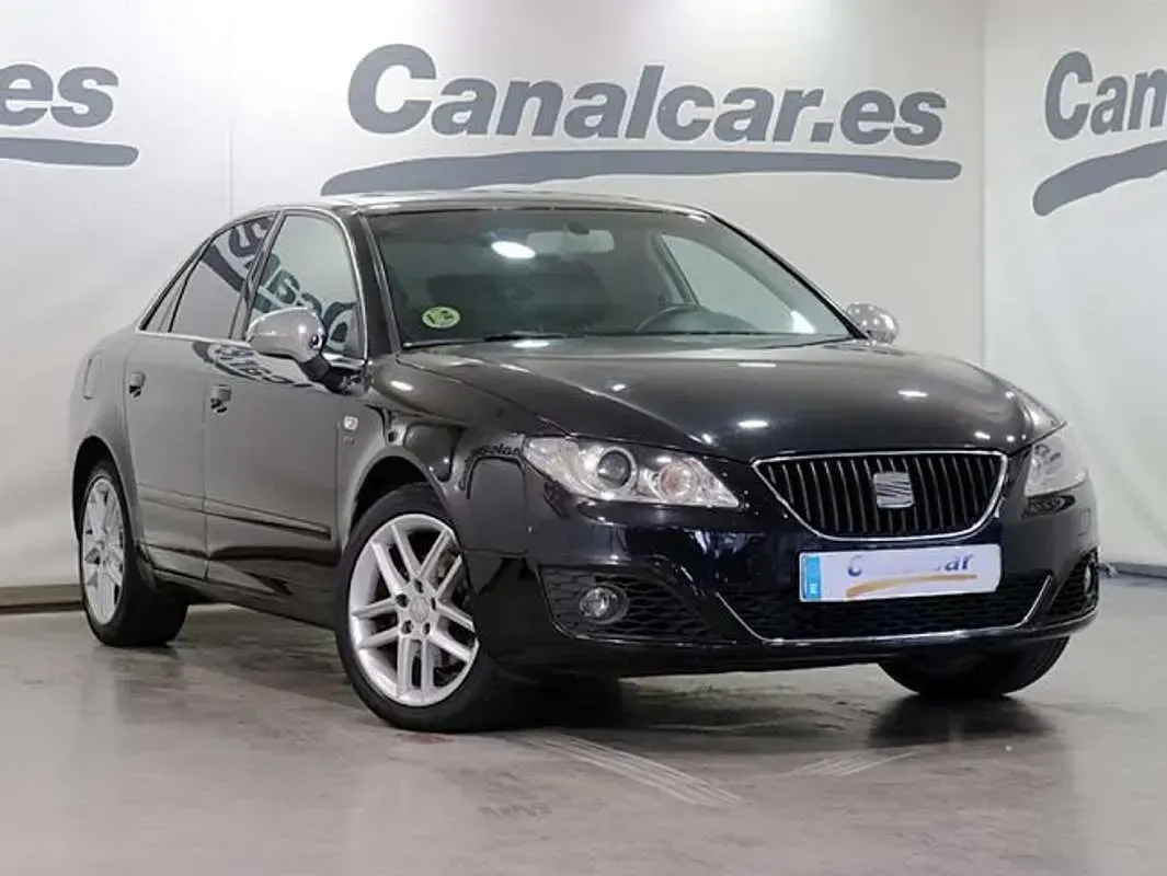 Usado Seat Exeo Reference 143 CV (105 kW) 2009 Negro Berlina