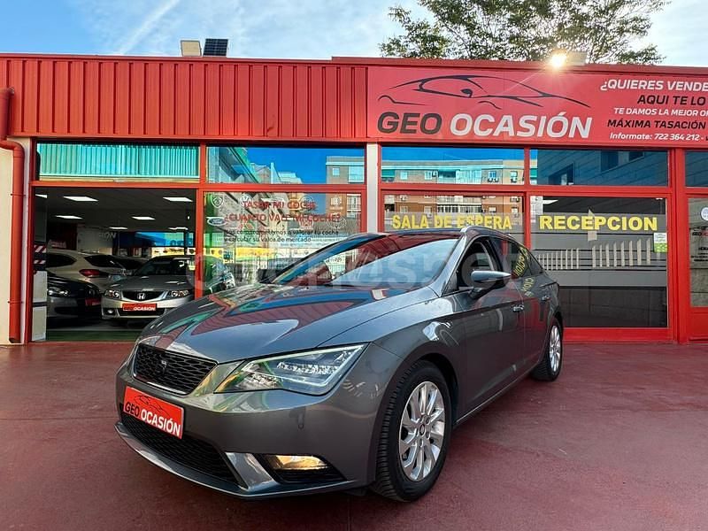 Gris / plata Usado 2014 Seat Leon Reference Familiar | 9500 € (Buen precio) - Imagen 1/4