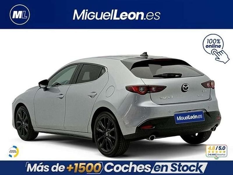 Usado Mazda 3 121 CV (88 kW) 2022 Gris Berlina
