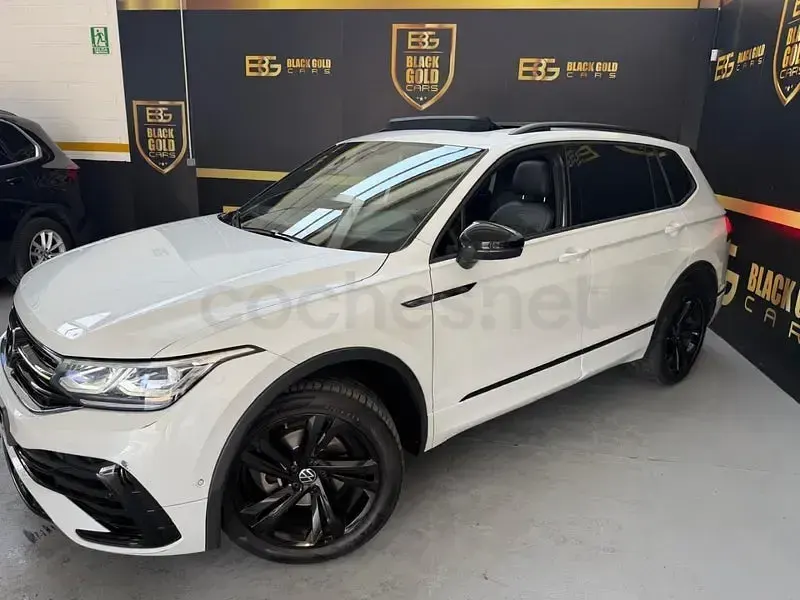 Usado VW Tiguan Allspace R-line 150 CV (110 kW) 2022 Blanco SUV