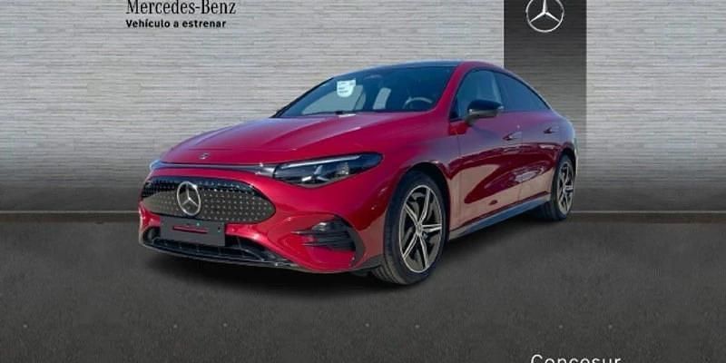 Rojo Nuevo 2025 Mercedes CLA 250+ Berlina | 55.500 € (Precio justo) - Imagen 1/4