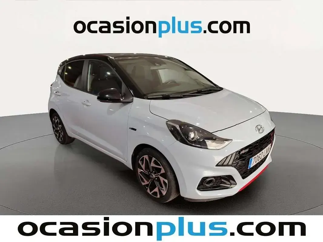 Usado Hyundai i10 N Line 101 CV (74 kW) 2021 Azul Utilitario