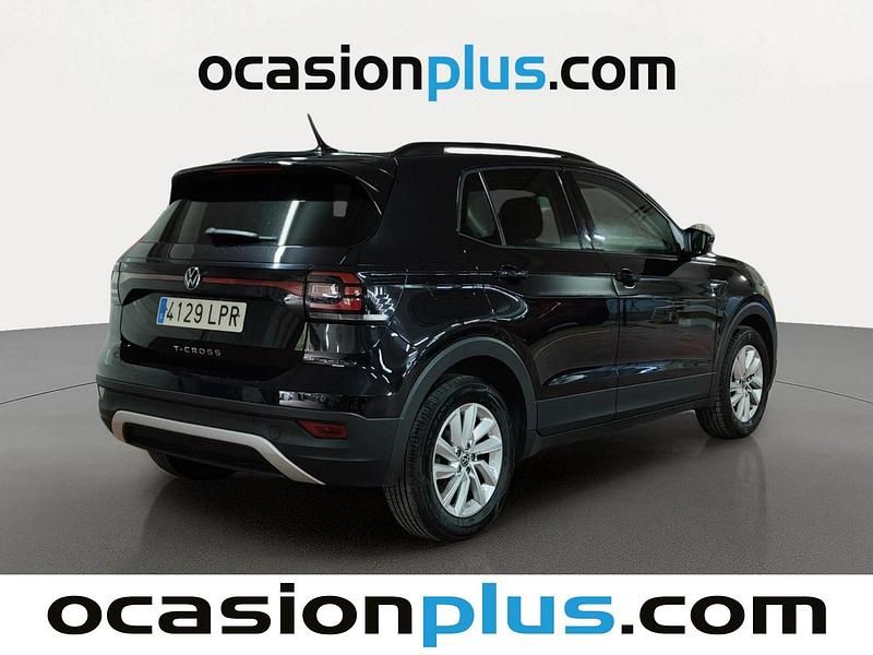 Usado VW T-Cross Advance 110 CV (80 kW) 2021 Negro SUV