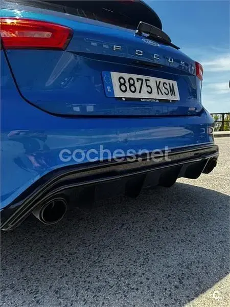 Usado Ford Focus ST-Line 125 CV (91 kW) 2018 Azul Berlina