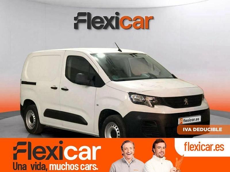 Blanco Usado 2019 Peugeot Partner S Monovolumen | 11.990 € (Precio justo) - Imagen 1/4