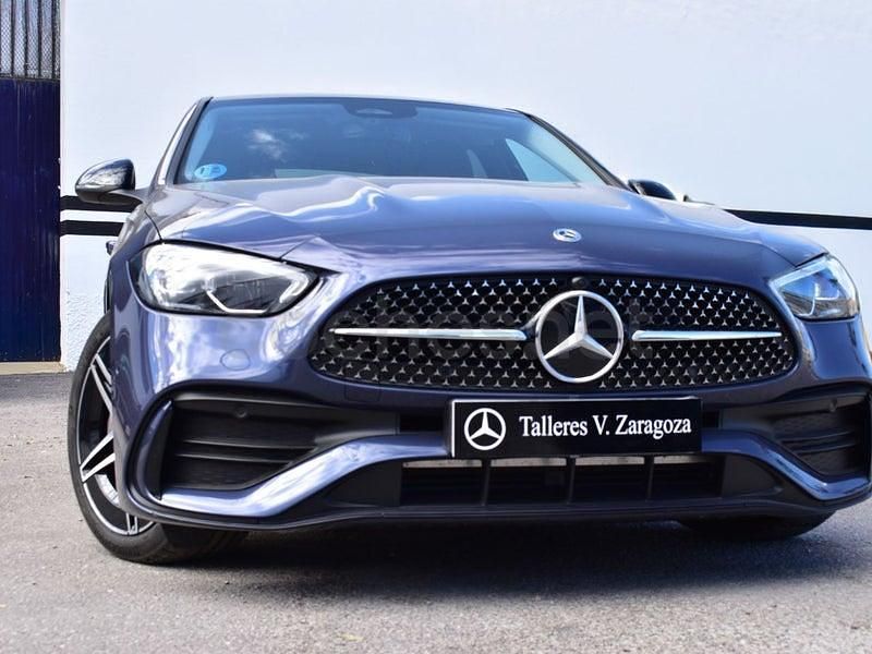 Usado Mercedes C200 163 CV (119 kW) 2024 Azul Berlina