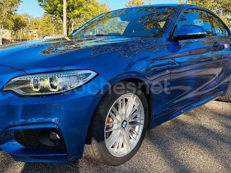 Azul Usado 2015 BMW 218 Comfort Edition Coupe | 13.600 € (Buen precio) - Imagen 1/4