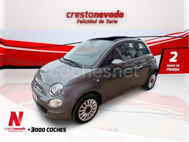 Gris / plata Usado 2020 Fiat 500C Lounge Descapotable | 10.590 € (Precio justo) - Imagen 1/4