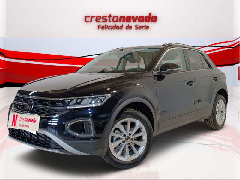 Negro Usado 2023 VW T-Roc Life SUV | 29.345 € (Precio justo) - Imagen 1/4