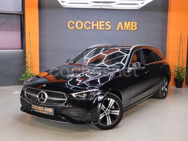 Negro Usado 2022 Mercedes C300e Familiar | 35.950 € (Buen precio) - Imagen 1/3