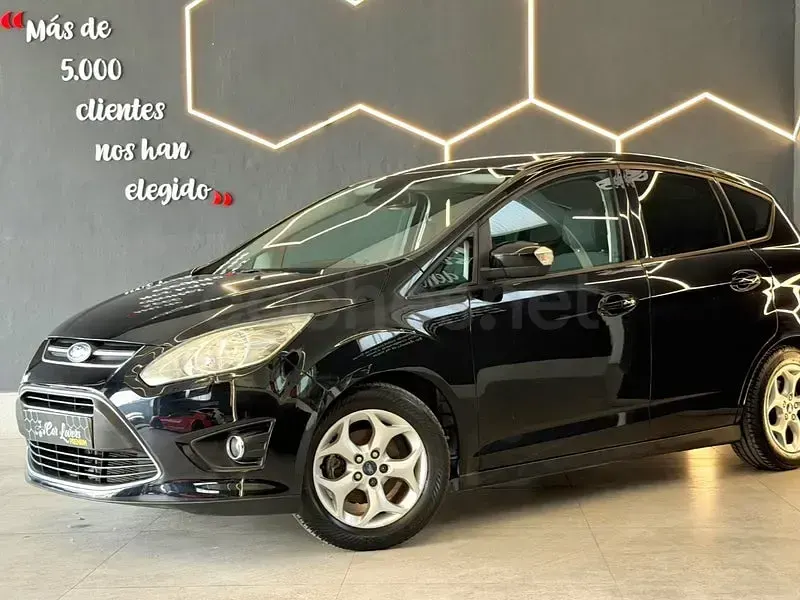 Usado Ford C-MAX Titanium 125 CV (91 kW) 2014 Negro Monovolumen