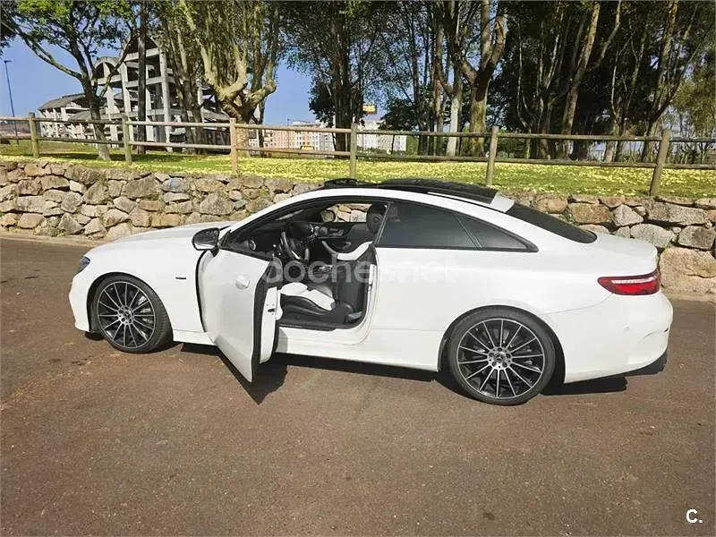 Usado Mercedes E400 333 CV (244 kW) 2017 Blanco Coupe
