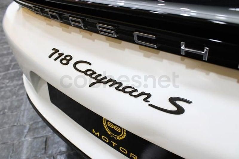 Usado Porsche 718 Cayman S 350 CV (257 kW) 2018 Blanco Coupe