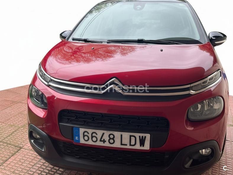 Usado Citroën C3 Feel 82 CV (60 kW) 2020 Rojo Utilitario
