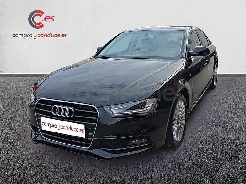 Usado Audi A4 S-Line 190 CV (139 kW) 2014 Negro Berlina