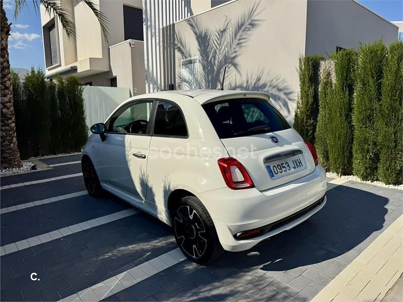Usado Fiat 500 S 69 CV (50 kW) 2018 Blanco Berlina