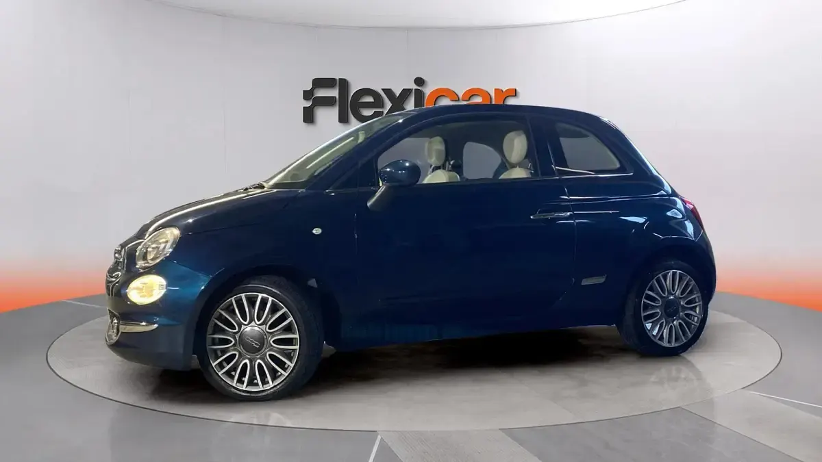 Usado Fiat 500 Pop 69 CV (50 kW) 2017 Azul Berlina