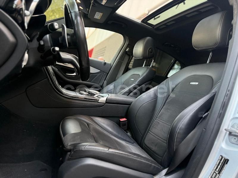 Usado Mercedes GLC63 AMG 476 CV (350 kW) 2018 Gris / plata Coupe