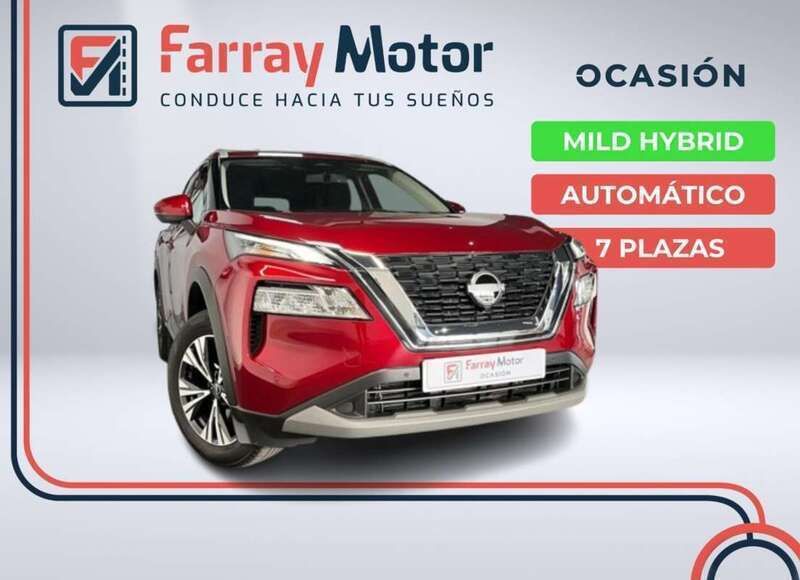 Rojo Usado 2023 Nissan X-Trail N-Connecta SUV | 34.600 € (Un poco caro) - Imagen 1/4