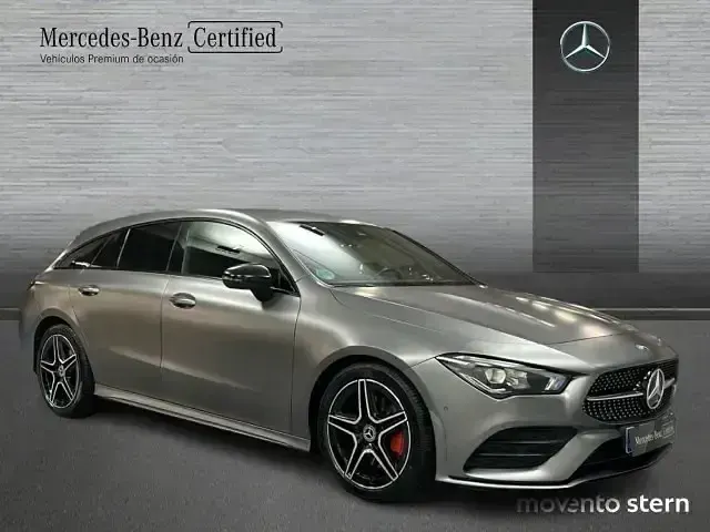 Usado Mercedes CLA200 163 CV (119 kW) 2020 Gris Coupe