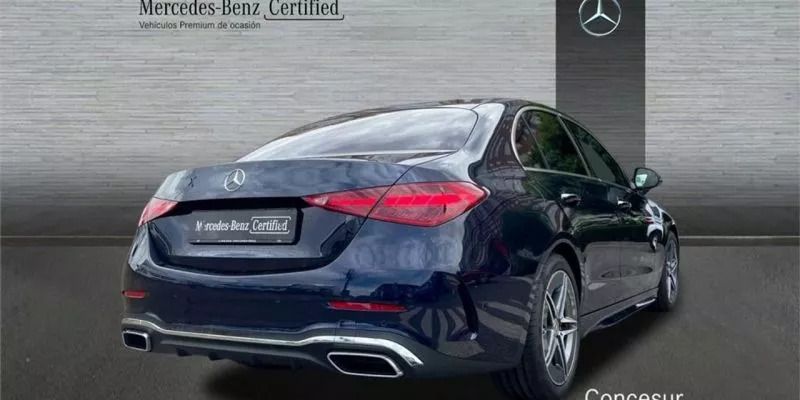 Usado Mercedes C200 163 CV (119 kW) 2024 Azul Berlina