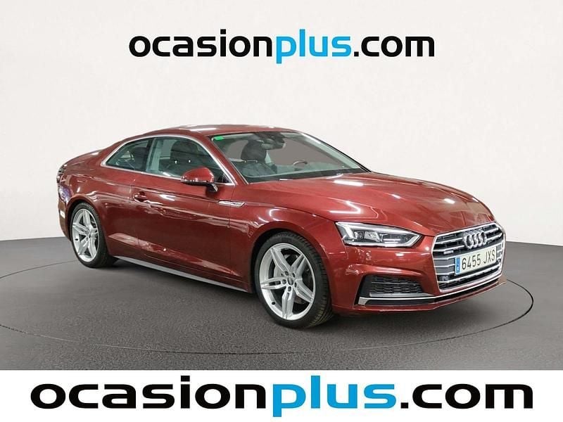 Usado Audi A5 S-Line 252 CV (185 kW) 2017 Rojo Coupe