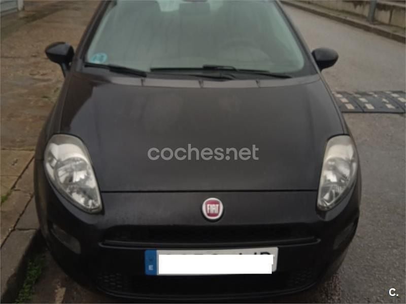 Negro Usado 2015 Fiat Punto Pop Berlina | 4900 € (Super precio) - Imagen 1/2