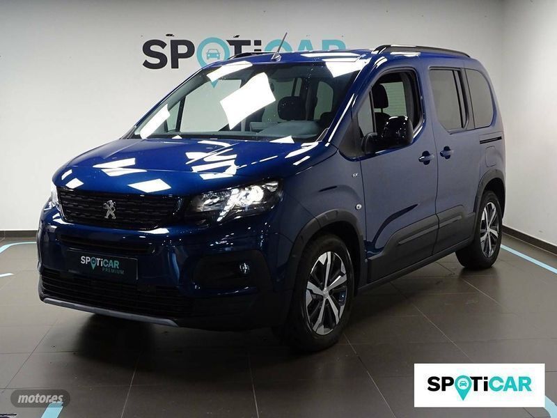 Azul Usado 2023 Peugeot e-Rifter GT Monovolumen | 29.900 € (Caro) - Imagen 1/4