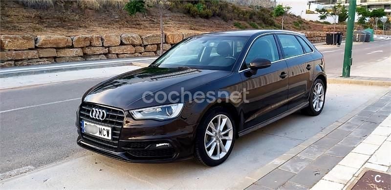 Marrón Usado 2016 Audi A3 Sportback S-Line Utilitario | 15.900 € (Buen precio) - Imagen 1/4