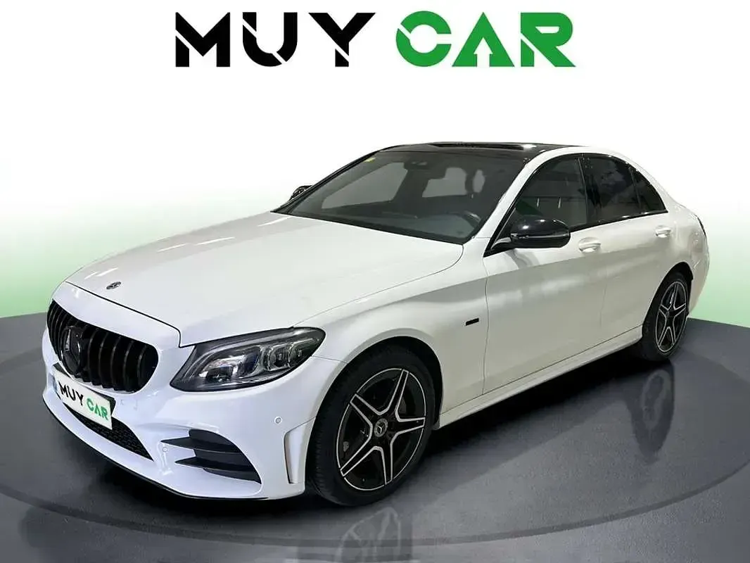 Usado Mercedes C300e 306 CV (225 kW) 2020 Blanco Berlina
