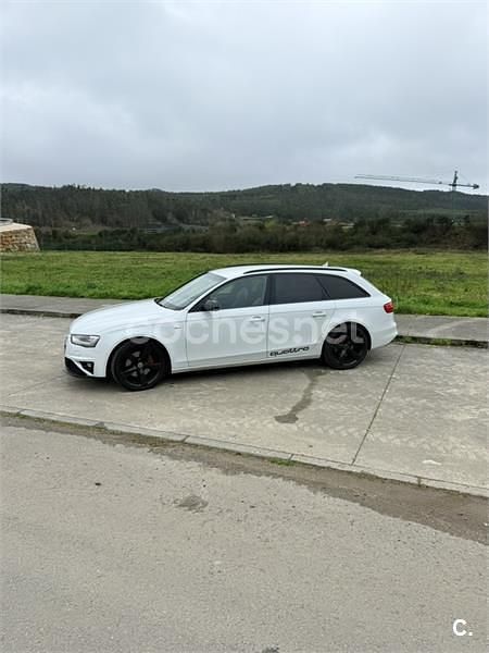 Usado Audi A4 S-Line 245 CV (180 kW) 2012 Blanco Familiar
