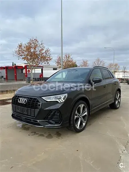 Usado Audi Q3 S-Line 150 CV (110 kW) 2020 Negro SUV