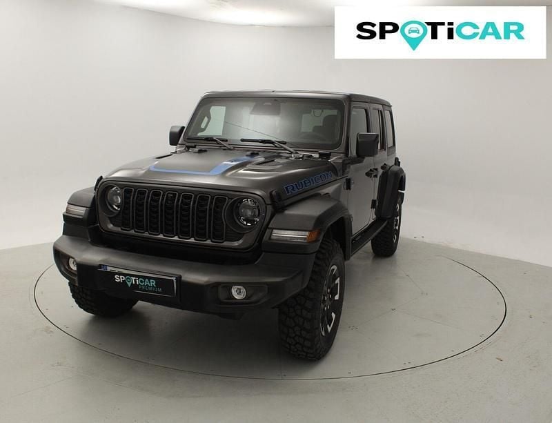 Gris Usado 2024 Jeep Wrangler Unlimited Rubicon SUV | 69.500 € (Precio justo) - Imagen 1/4