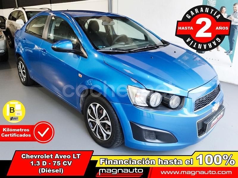 Azul Usado 2012 Chevrolet Aveo LT Berlina | 5490 € (Precio justo) - Imagen 1/4