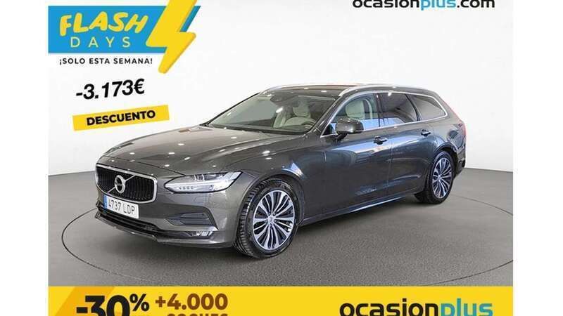 Gris Usado 2019 Volvo V90 Business Edition Familiar | 25.864 € (Buen precio) - Imagen 1/4