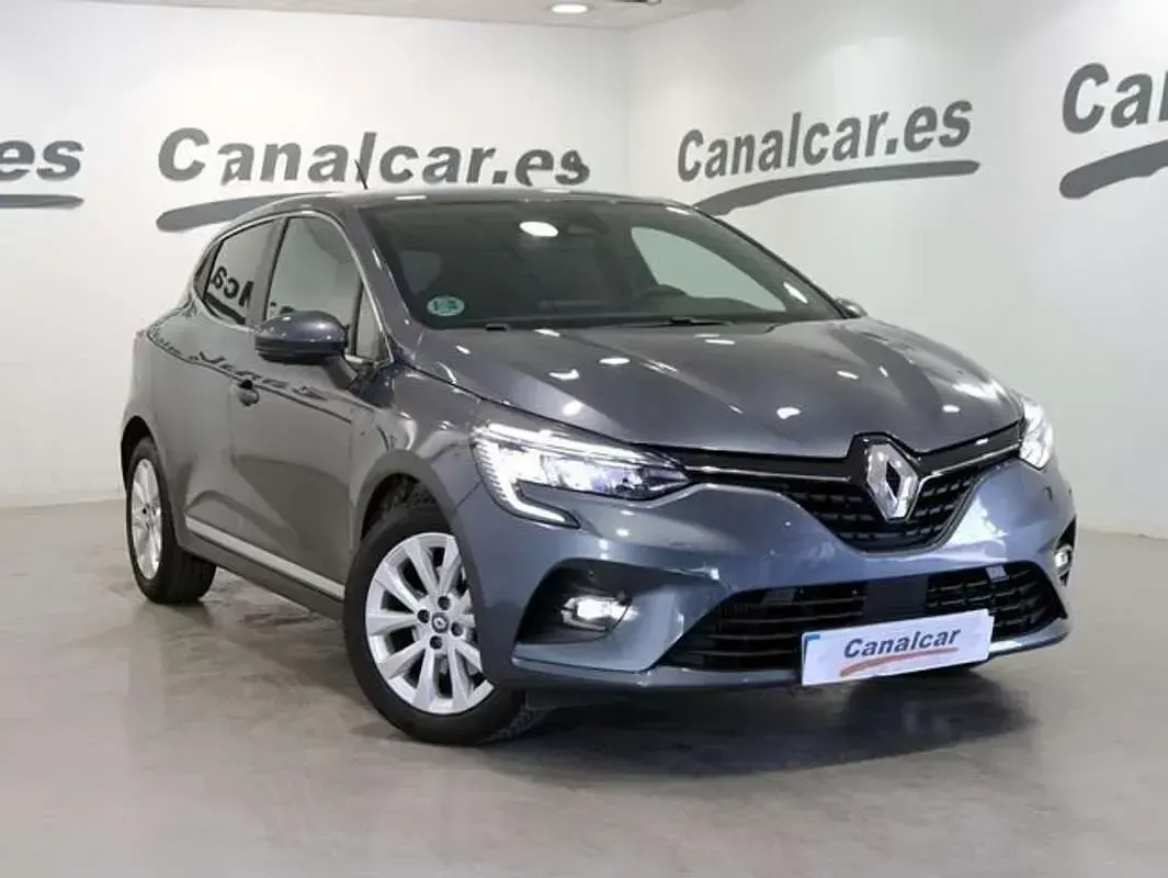 Usado Renault Clio Zen 131 CV (96 kW) 2020 Gris Utilitario
