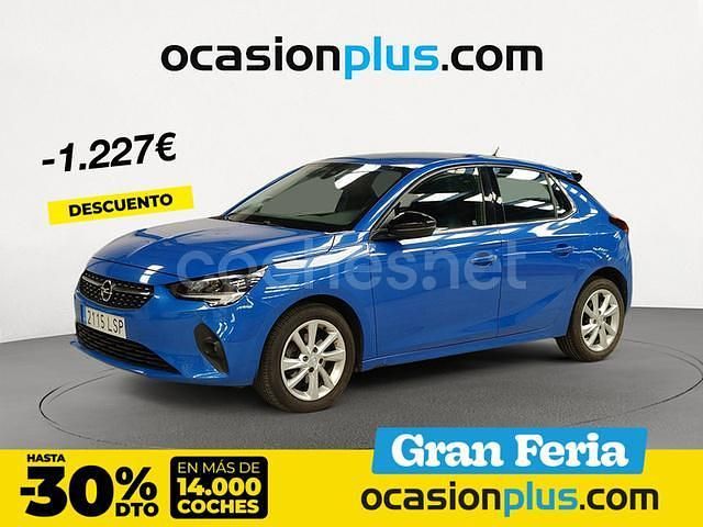 Azul Usado 2021 Opel Corsa Elegance Berlina | 12.590 € (Precio justo) - Imagen 1/4