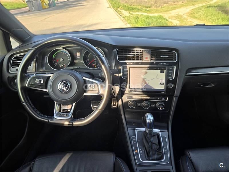 Usado VW Golf VII GTE 204 CV (150 kW) 2015 Negro Berlina