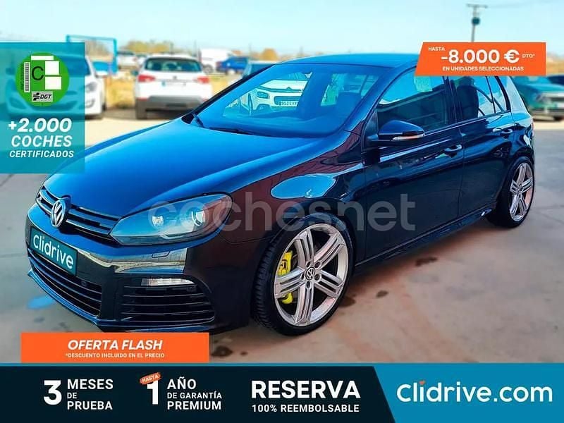 Negro Usado 2010 VW Golf VI R Berlina | 17.690 € (Un poco caro) - Imagen 1/3